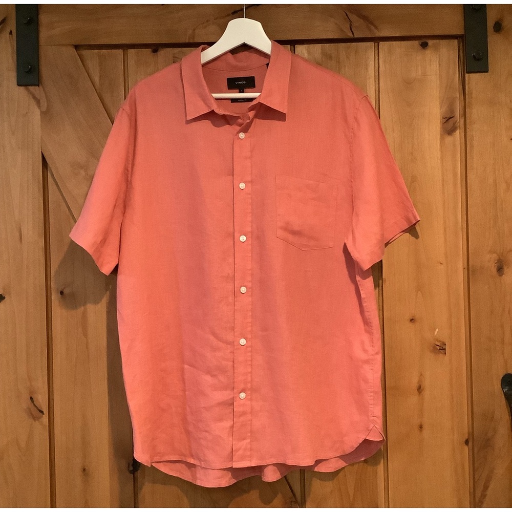 Vince Linen Button Down Shirt